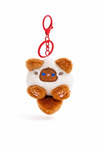 Mielas kuprinės pakabukas Pūkuotas katinas