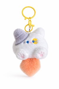 Mielas kuprinės pakabukas Pūkuotas katinas