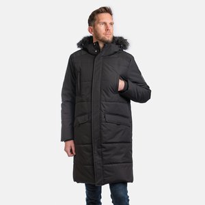 Vyriškas žieminis paltas HUPPA Werner 2 200 g, juodas