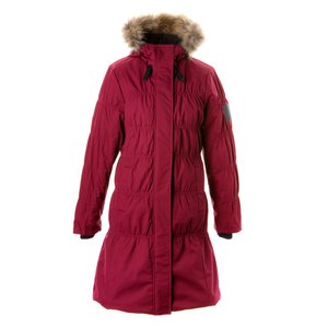 Moteriškas žieminis paltas 200 g. (natūralaus kailio)