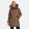 Žiemos parka 200 gr. Vivian ( Natūralus kailis) - 12498120-70031