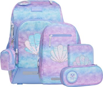 Mokyklinės kuprinės rinkinys Active Air FLX Seashell