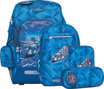 Mokyklinės kuprinės rinkinys Active Air FLX Blue lightning