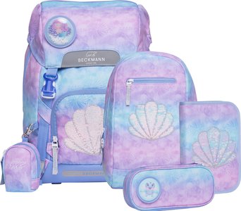 Mokyklinė kuprinė Classic rinkinys Seashell