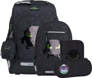 Mokyklinės kuprinės rinkinys Active Air FLX Pixel