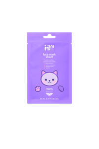 Vaikiška lakštinė veido kaukė „Lavanda“ (5+)