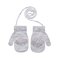 Megztos kumštinės pirštinės 12 cm - R-115-grey