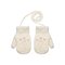 Megztos kumštinės pirštinės su izoliacija - R-124DB-beige