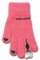 Megztos pūkuotos pirštinės 18 cm - R-210-Dpink
