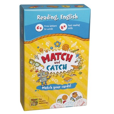 THE BRAINY BAND Board game Match and Catch - English